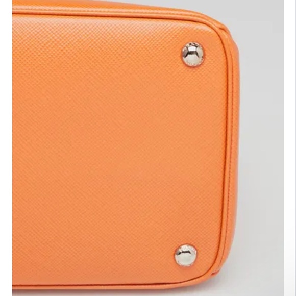 Prada Saffiano Cuir Leather Twin Tote large Bag - Picture 5 of 11